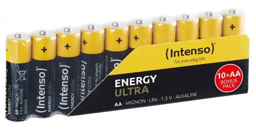 INTENSO Energy Ultra AA LR06 7501920 Alkaline 10pcs shrinked pack Idealshop