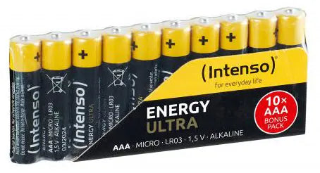 INTENSO Energy Ultra AAA LR03 7501910 Alkaline 10pcs shrinked pack Idealshop