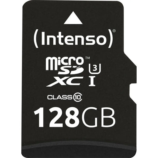 INTENSO Micro SDXC Card PRO 128GB 3433491 with adapter, UHS-I Idealshop