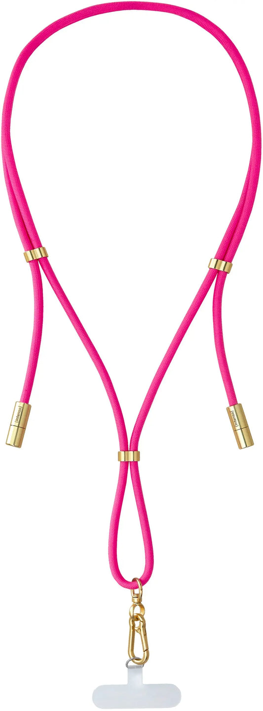 INTENSO Phone Lanyard Charg.Data Cable 7991004 2x USB-C, up to 1.65m neonpink Idealshop