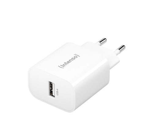 INTENSO Power Adapter W5A Charger 7800512 5W, USB-A, white Idealshop