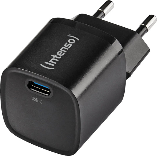 INTENSO Power Charger 30W GaN black 7803060 30W, 1xUSB-C Idealshop
