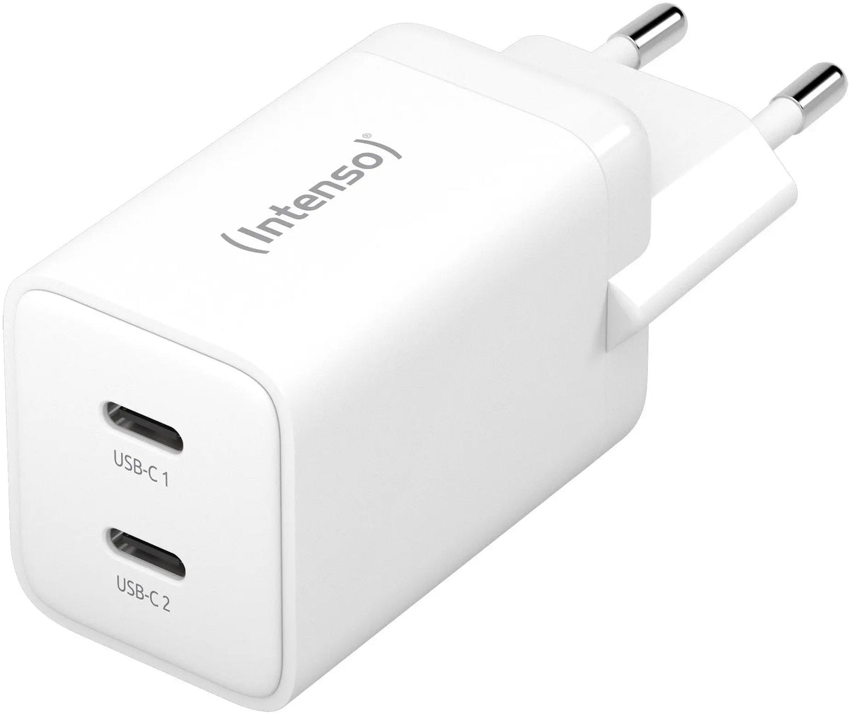 INTENSO Power Charger 40W GaN white 7804012 2 x USB-C Idealshop
