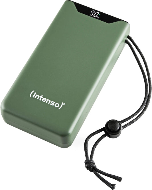 INTENSO Powerbank F20000, green 7332057 20000 mAh, USB-A, USB-C Idealshop