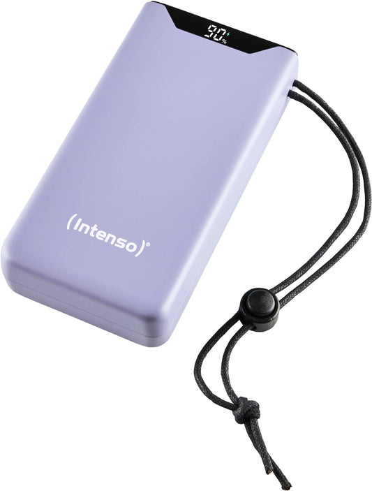 INTENSO Powerbank F20000, purple 7332053 20000 mAh, USB-A, USB-C Idealshop