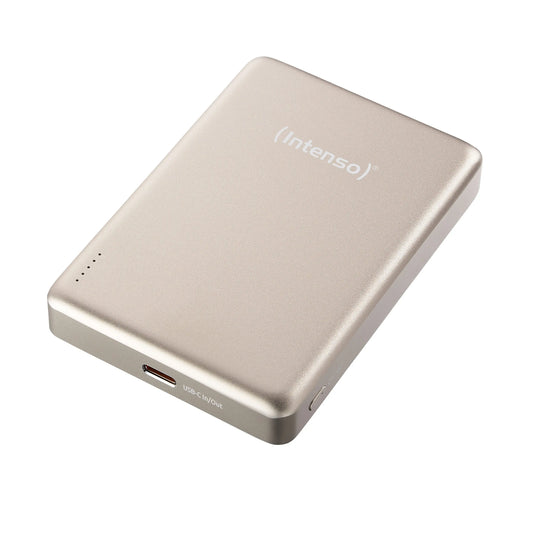 INTENSO Powerbank MW10000 10000 mAh 7344031 Magnetic Wireless champagne Idealshop