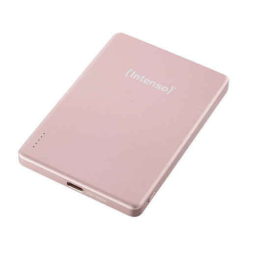 INTENSO Powerbank MW5000 5000 mAh 7344023 Magnetic Wireless rose Idealshop