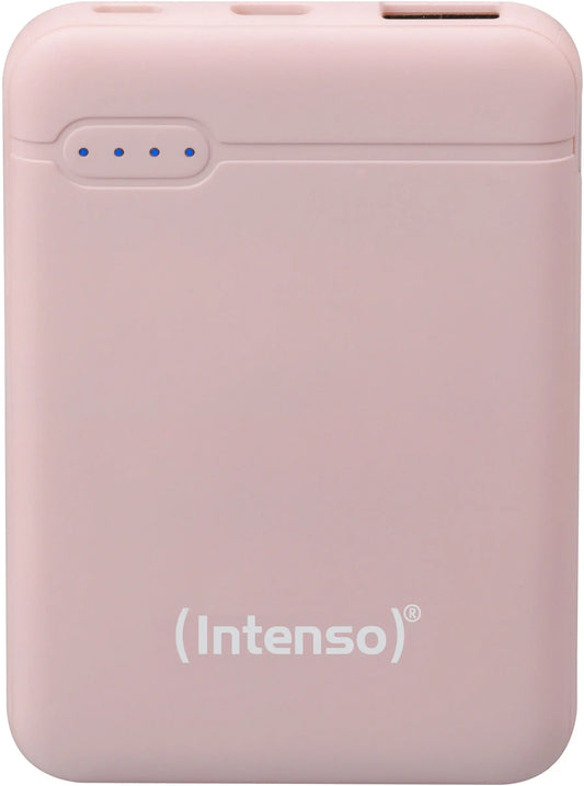 INTENSO Powerbank XS5000, rose 7313523 5000 mAh, USB-A, USB-C Idealshop