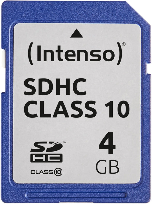 INTENSO SDHC Card Class 10 4GB 3411450 Idealshop