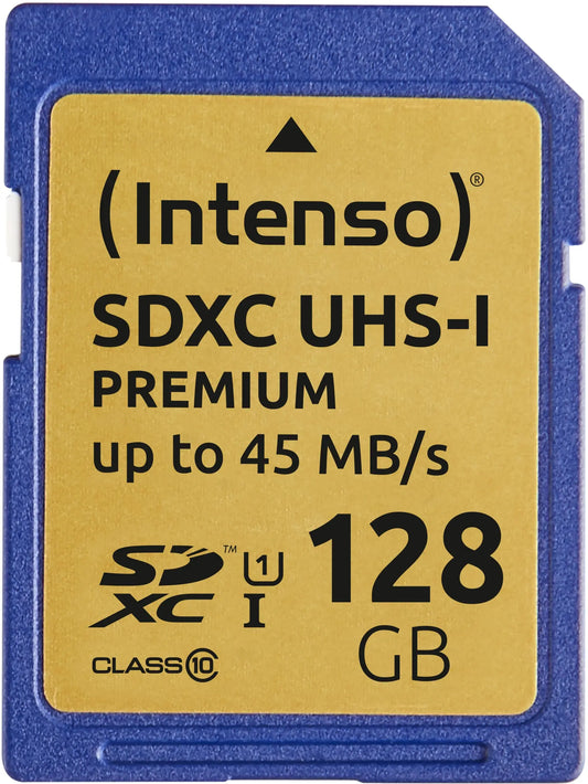 INTENSO SDXC Card PREMIUM 128GB 3421491 UHS-I Idealshop