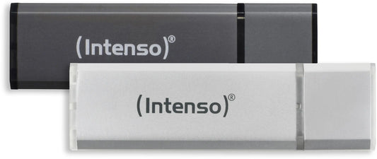 INTENSO USB-Stick Alu Line 32GB 3521480 USB 2.0 double pack Idealshop