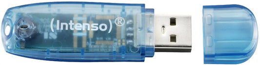 INTENSO USB-Stick Rainbow Line 4GB 3502450 USB 2.0 blue Idealshop