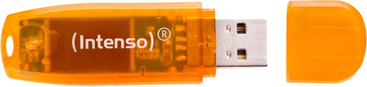 INTENSO USB-Stick Rainbow Line 64GB 3502490 USB 2.0 orange Idealshop