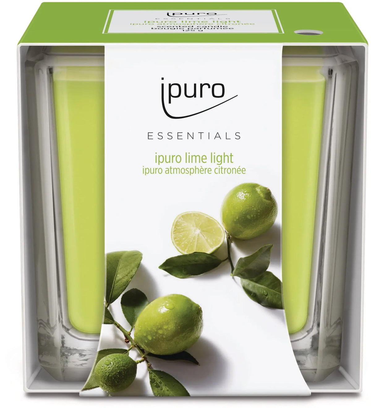 IPURO Duftkerze Essentials 051.1203 lime light 125g Idealshop