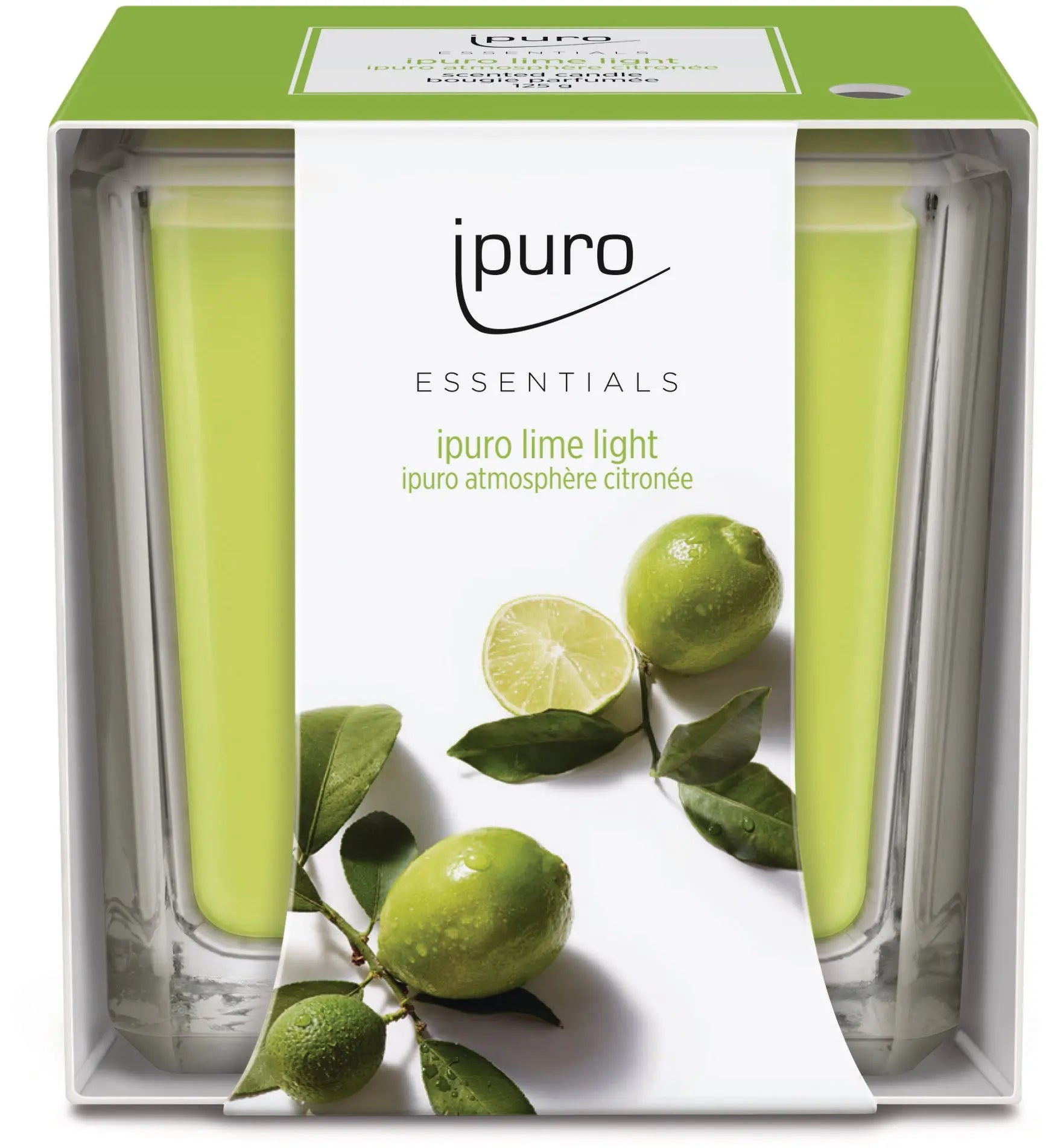 IPURO Duftkerze Essentials 051.1203 lime light 125g Idealshop