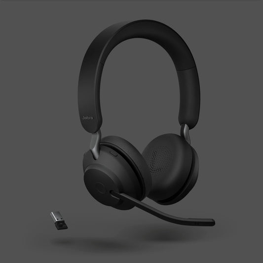 JABRA Evolve2 65 MS Stereo NC 265999999 Bluetooth Headset USB-A Idealshop