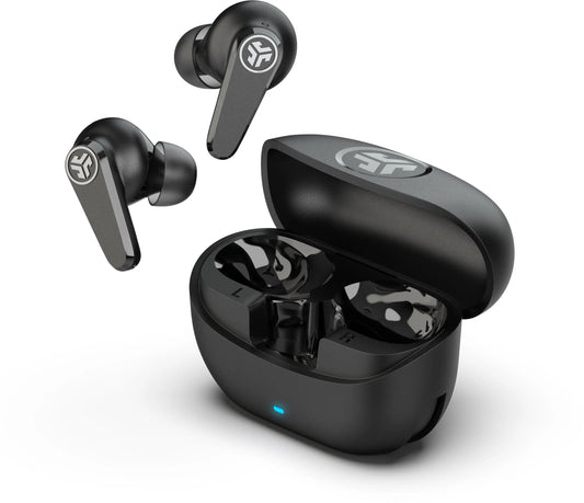 JLAB Go Pods ANC Earbuds IEUEBGOPODSRBLK124 True Wireless, Black Idealshop