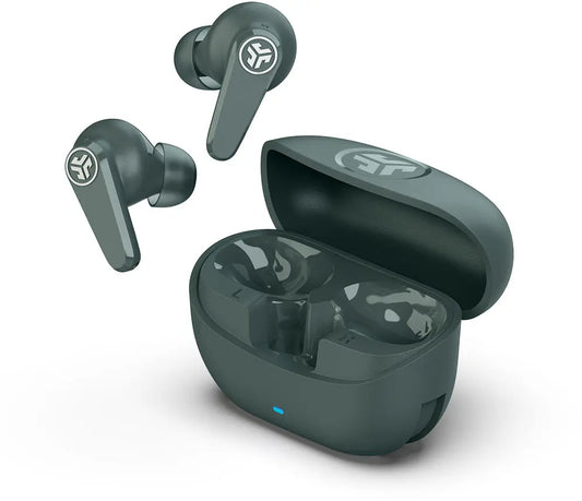JLAB Go Pods ANC Earbuds IEUEBGOPODSRSGE124 True Wireless, Sage Idealshop