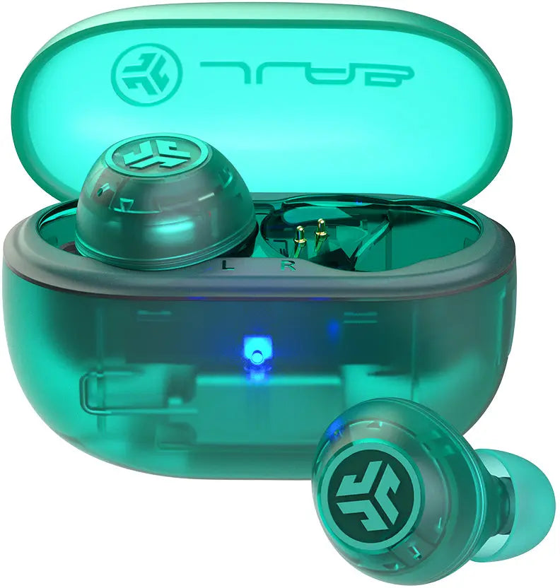 JLAB Go Pop ANC Earbuds IEUEBGOANCRTRATEL124 True Wirel.Transparent Teal Idealshop