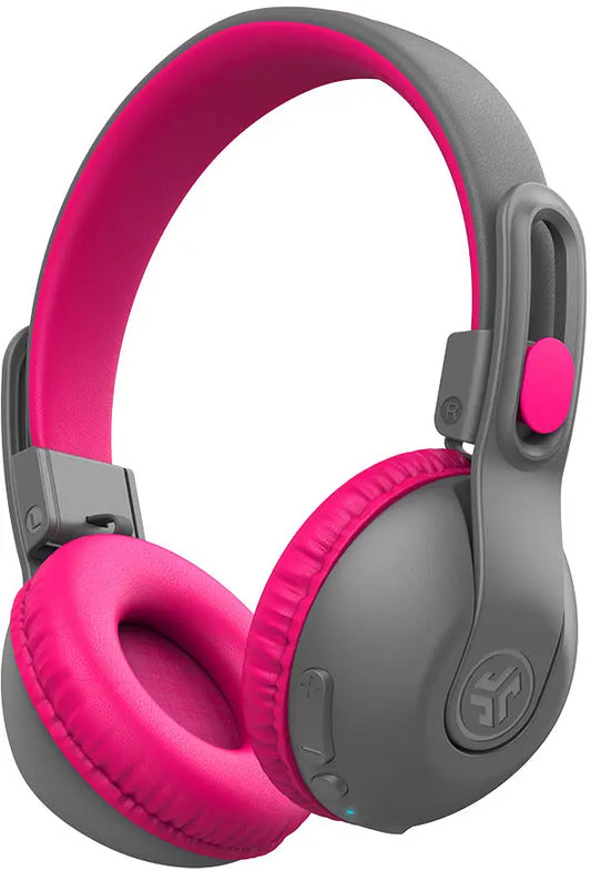 JLAB JBuddies Studio2 Kids Headph. IEUHBKSTU2RGRYPNK122 Wireless, Gray,Pink Idealshop