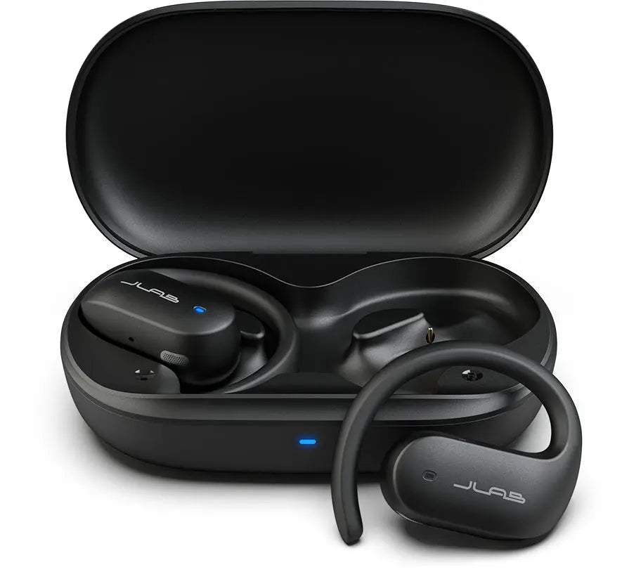 JLAB JBuds Open Sport 2 Earbuds IEUEBJBOPSPRTRBLK82 True Wireless, Black Idealshop
