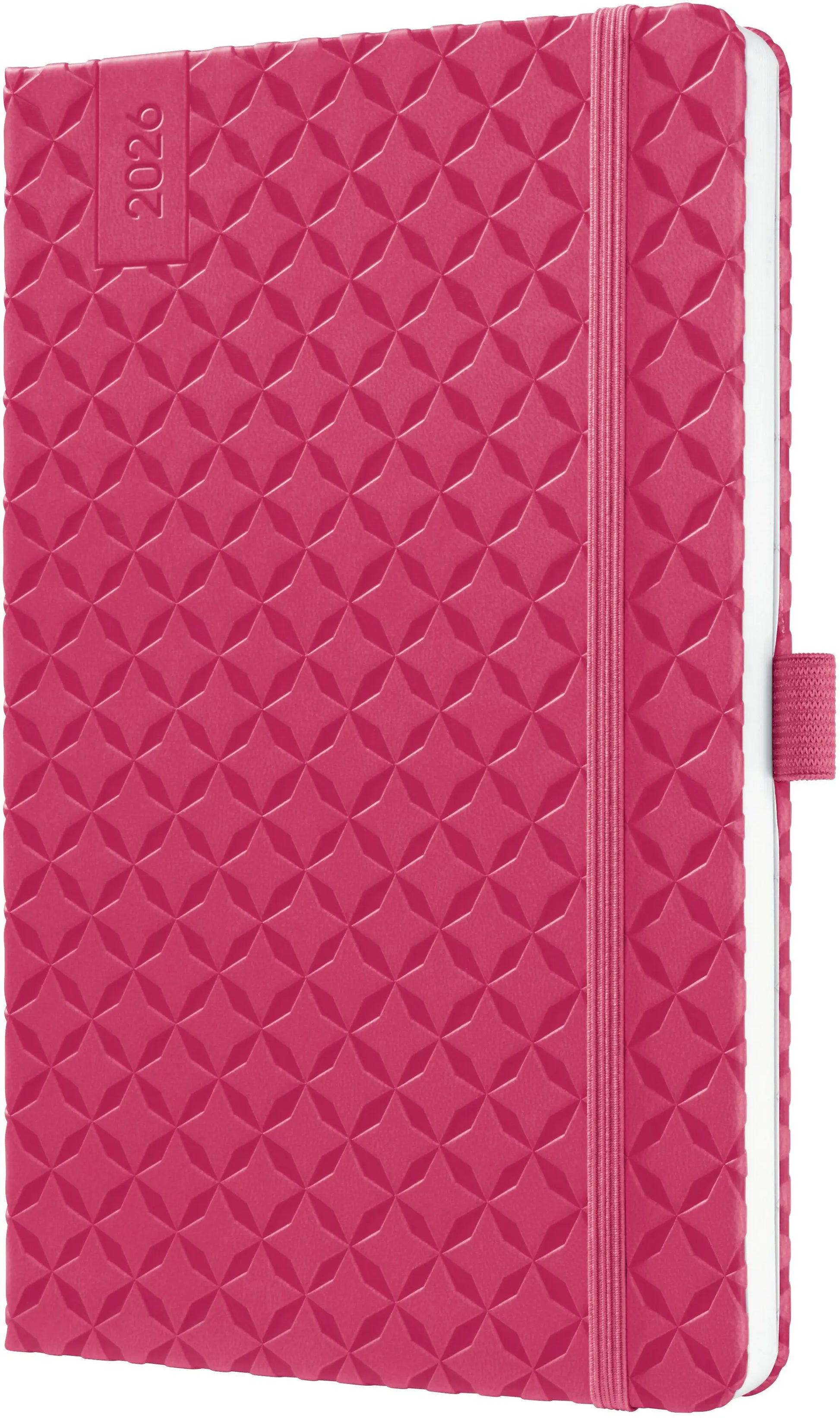 JOLIE Agenda Flair 2026 J6105 1W/2S fuchsia pink ML A5 Idealshop