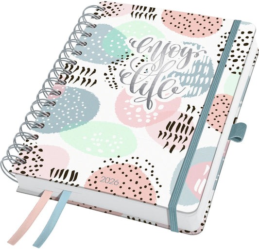 JOLIE Agenda Inspire 2026 J6602 1W/2S rose inspiration ML A5 Idealshop