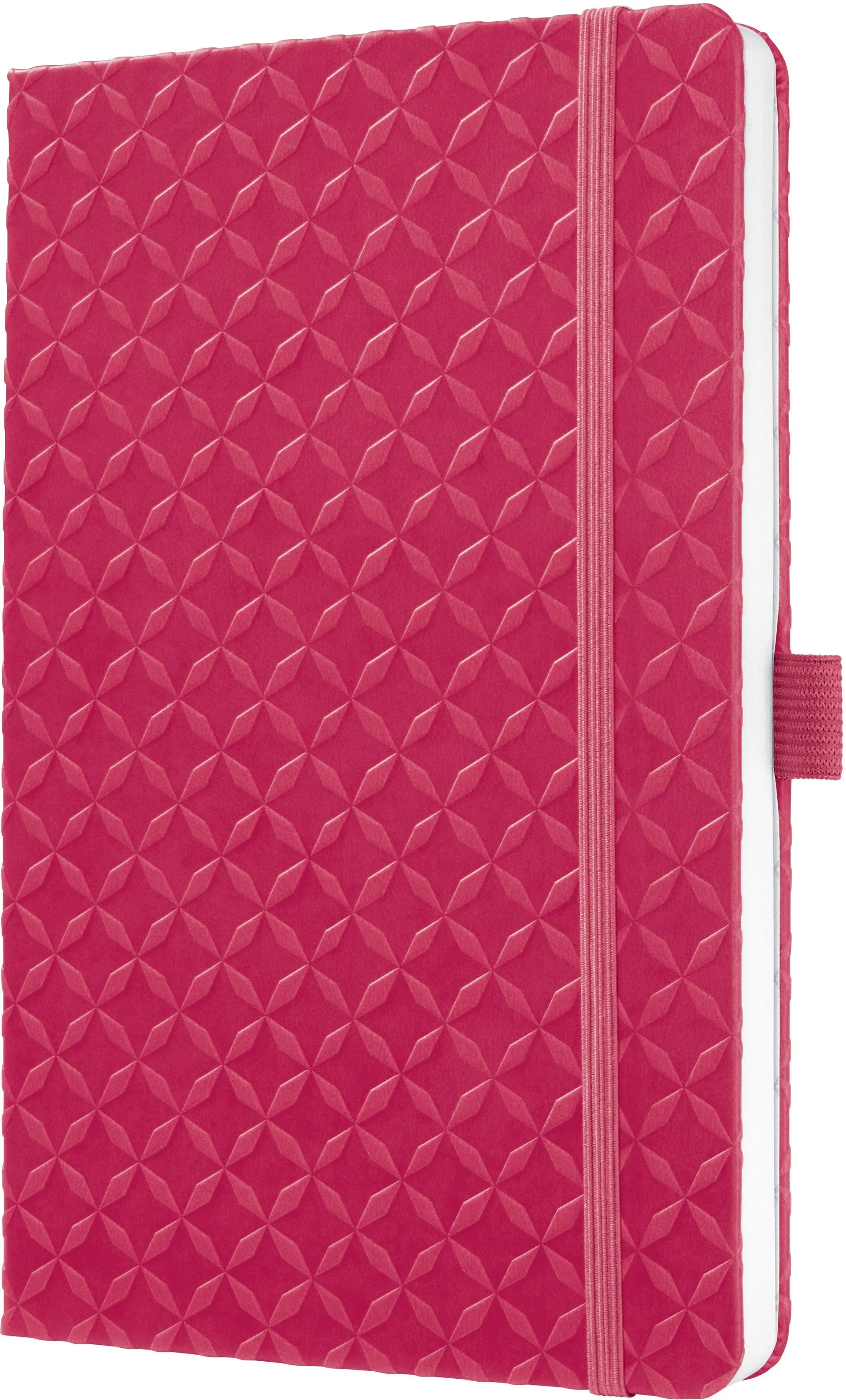 JOLIE NB HC fuchsia pink JN105 lin., 174 S.,135x203x16mm Idealshop