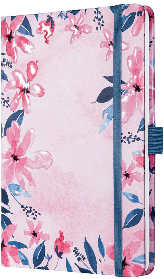 JOLIE Notizbuch Loose Florals JN337 Pink A5 liniert 174 Seiten Idealshop