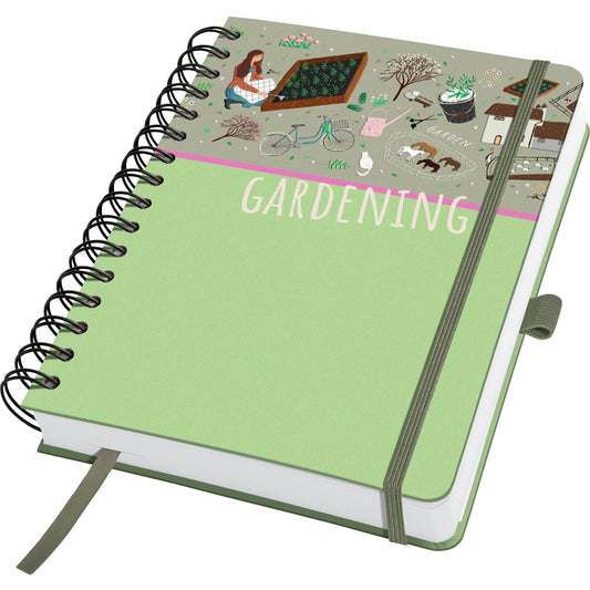 JOLIE Spiral-Notizbuch A5 JN654 Garden Love blanko 240 S. Idealshop