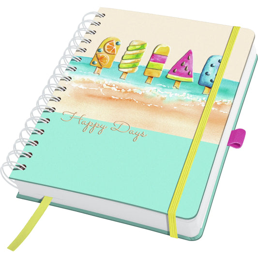 JOLIE Spiral-Notizbuch A5 JN655 Summer Breeze dot 240 S. Idealshop