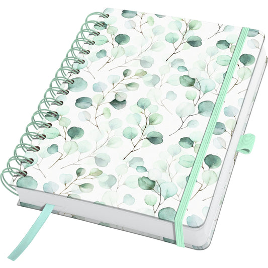 JOLIE Spiral-Notizbuch A5 JN656 Eucalyptus Day blanko 240 S. Idealshop