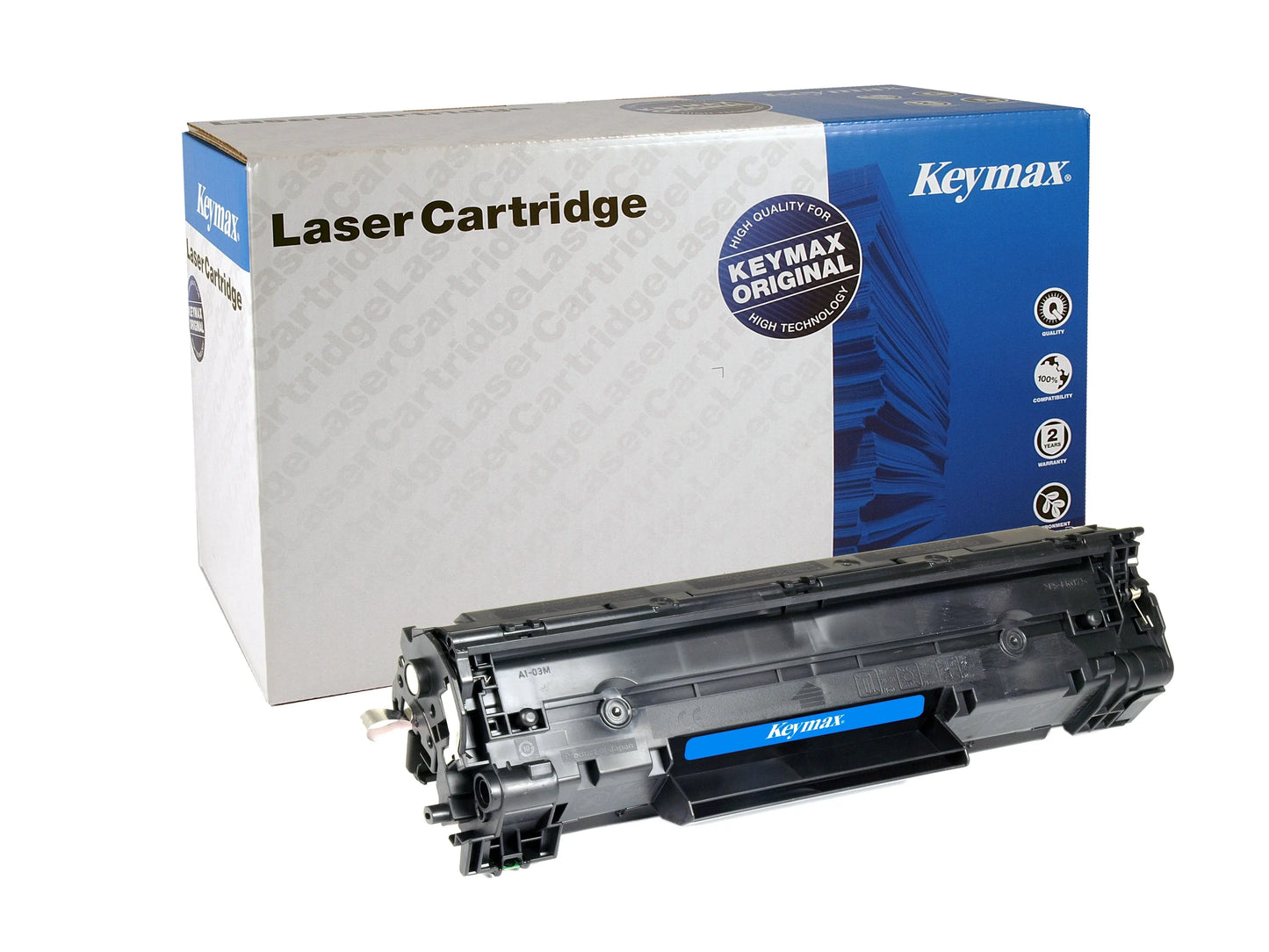 KEYMAX RMC-Toner-Modul HY schwarz CB436XKEY zu HP LJ P1505 4000 Seiten Idealshop