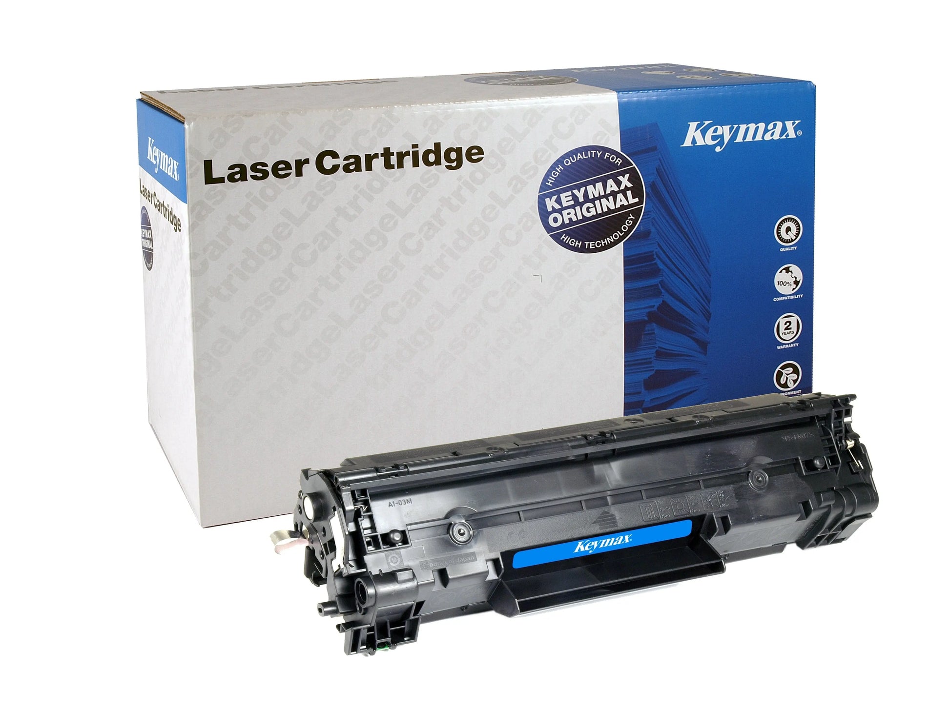 KEYMAX RMC-Toner-Modul HY schwarz CB436XKEY zu HP LJ P1505 4000 Seiten Idealshop