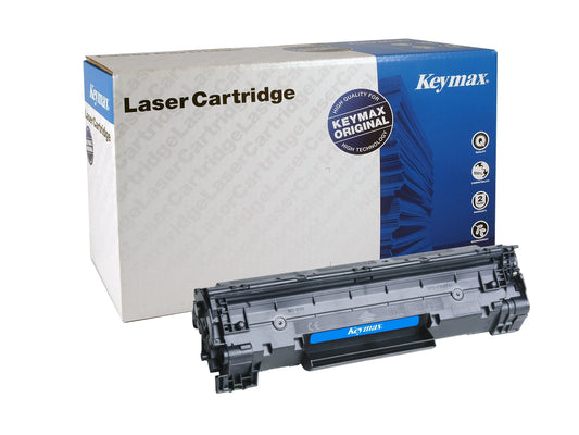 KEYMAX RMC-Toner-Modul schwarz CB436AKEY zu HP LJ P1505 2000 Seiten Idealshop