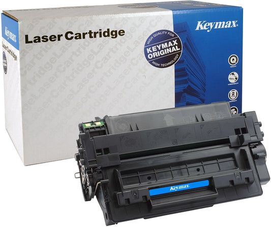 KEYMAX RMC-Toner-Modul schwarz CE255AKEY zu HP LJ P3015 6000 Seiten Idealshop
