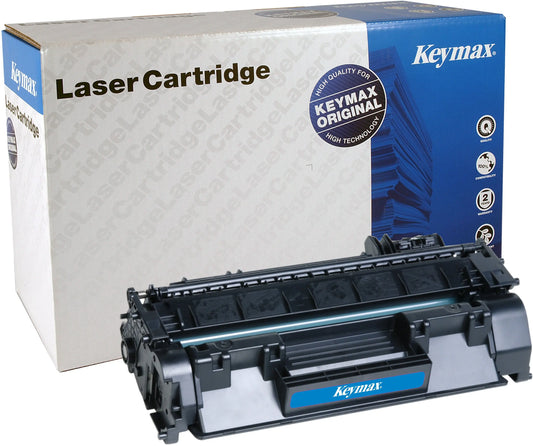 KEYMAX RMC-Toner-Modul schwarz CE505AKEY zu HP LJ P2035 2300 Seiten Idealshop