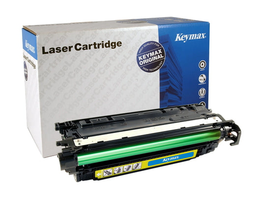 KEYMAX RMC-Toner-Modul yellow CE262AKEY zu HP CLJ CP 4025 11'000 S. Idealshop