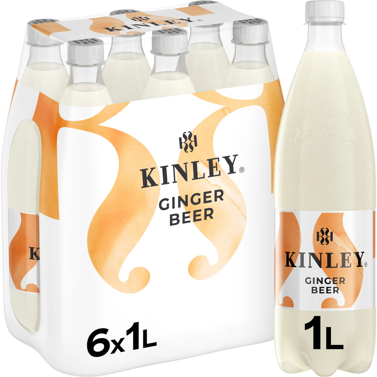 KINLEY Ginger Beer 2464601 100cl, 6 Stk. Idealshop