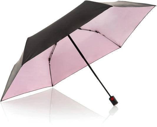 KNIRPS Regenschirm U.200 HeatShield 2200.100.9 schwarz/rosa, Duomatic Idealshop