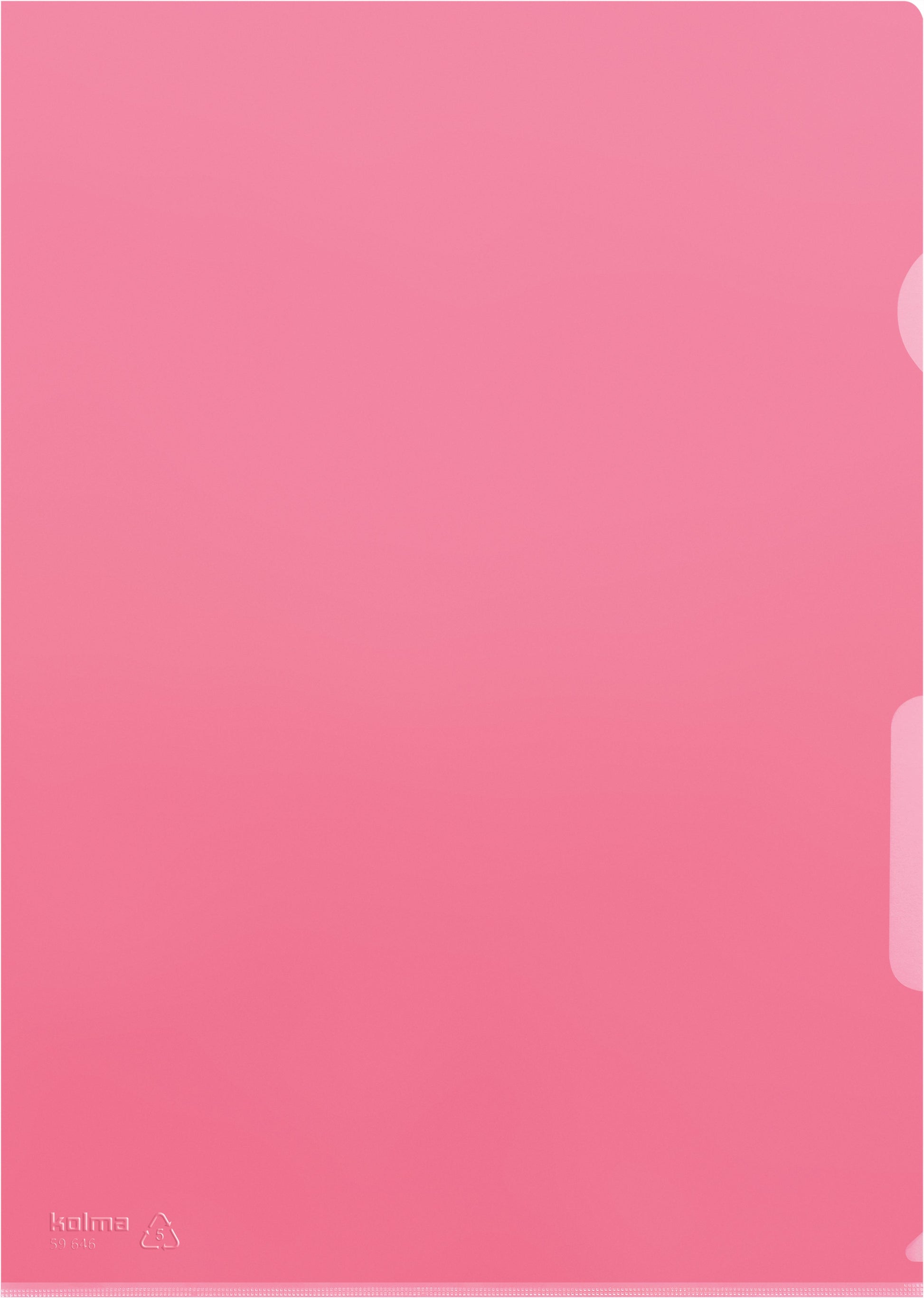 KOLMA Sichtmappen Superstrong A4 59.646.04 rot glatt 10 Stück Idealshop
