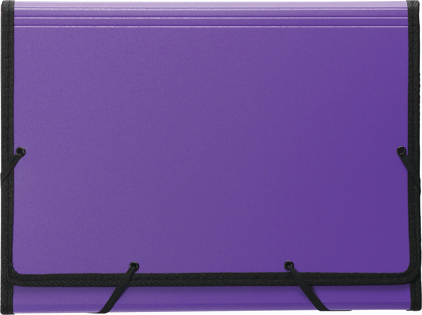KOLMA Fächermappe Daily A4 11.032.13 violett 12 Fächer Idealshop