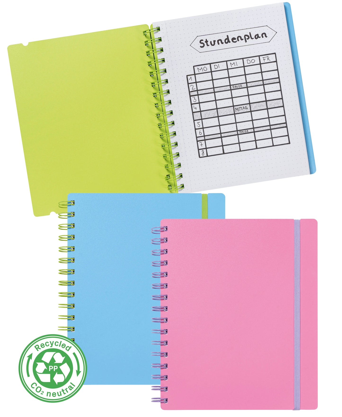 KOLMA     Notizbuch PP recycled       A5 Idealshop