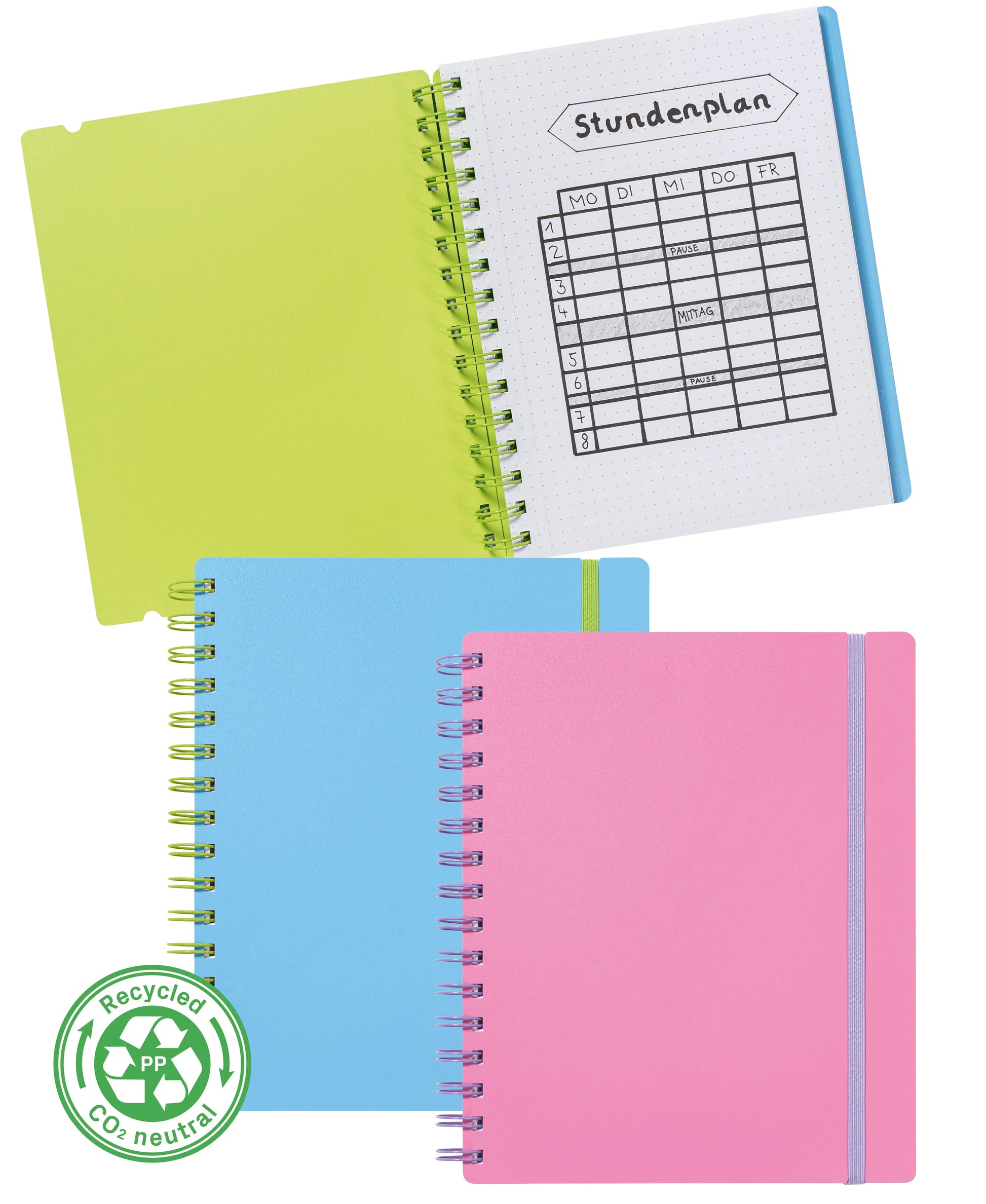 KOLMA     Notizbuch PP recycled       A5 Idealshop