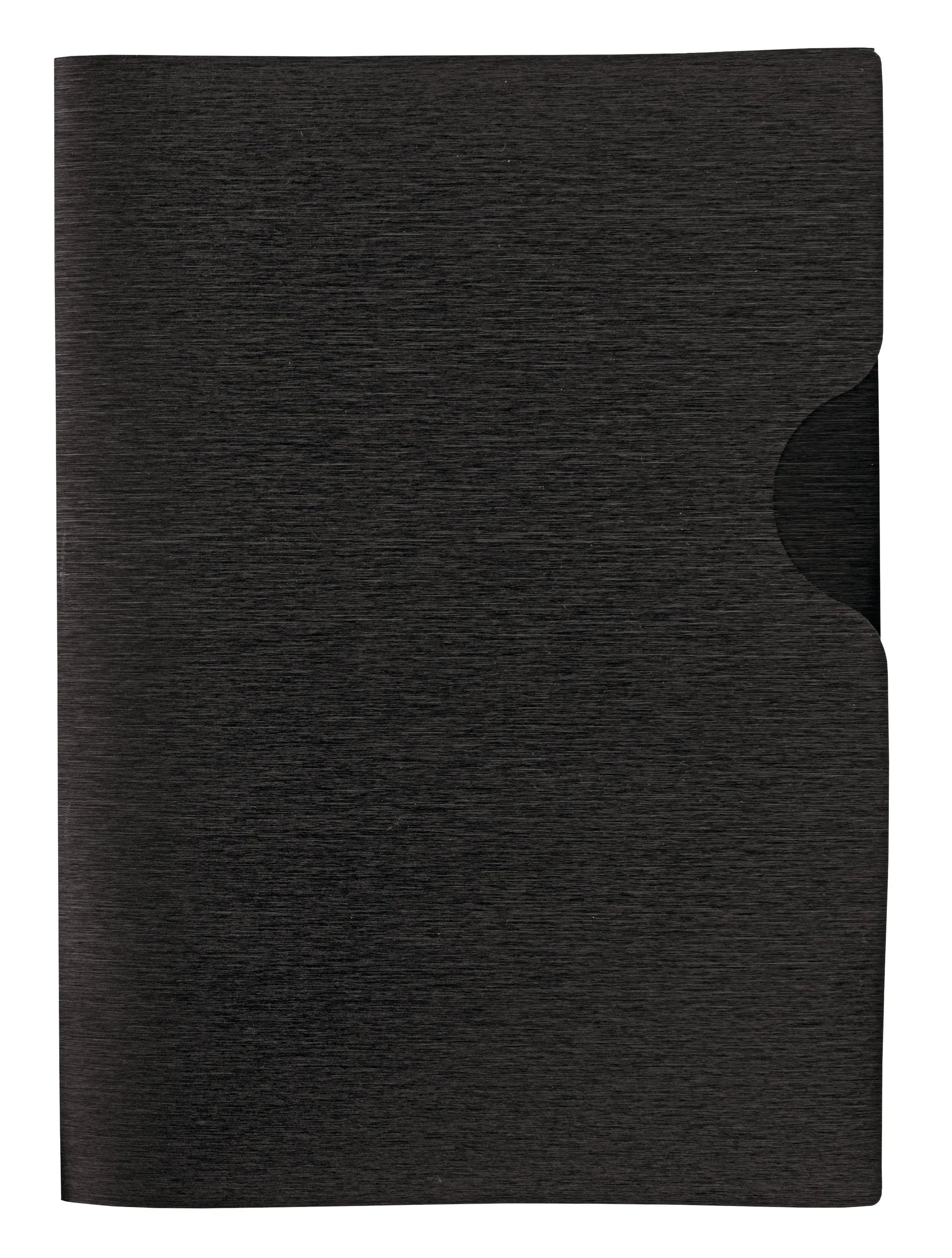 KOLMA Präsentationsm. LineaVerde A4 10.006.06 schwarz, PP, Sand, recycling Idealshop