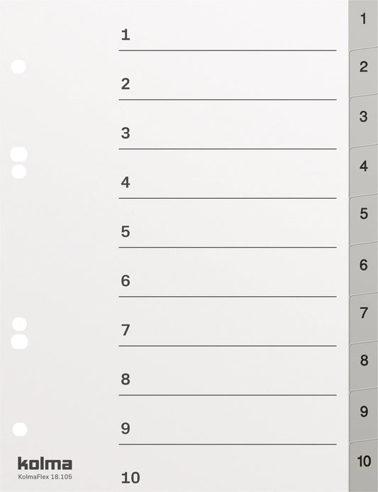 KOLMA     Register KolmaFlex          A5 Idealshop