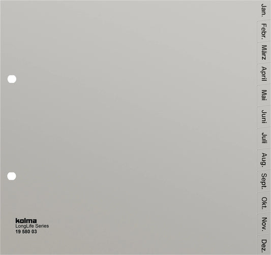 KOLMA     Register LongLife    A4 1/2 H. Idealshop