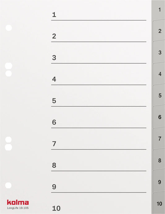 KOLMA     Register LongLife           A5 Idealshop