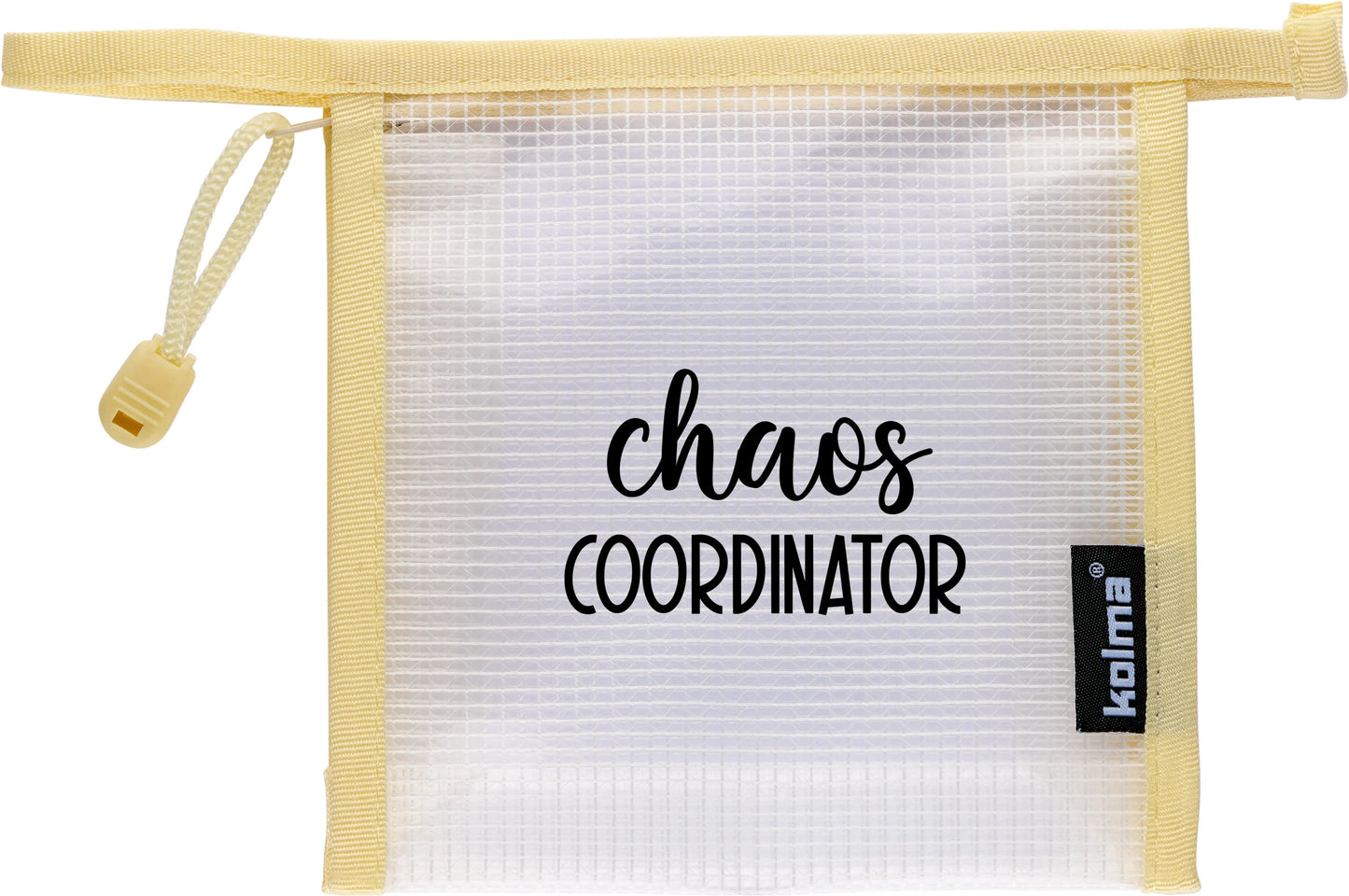 KOLMA Reissverschlusstasche 15x15cm 08.186.15 Mesh Bag,chaos Coordinator Idealshop