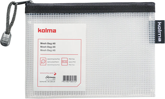 KOLMA     Reissverschlusstasche       A6 Idealshop